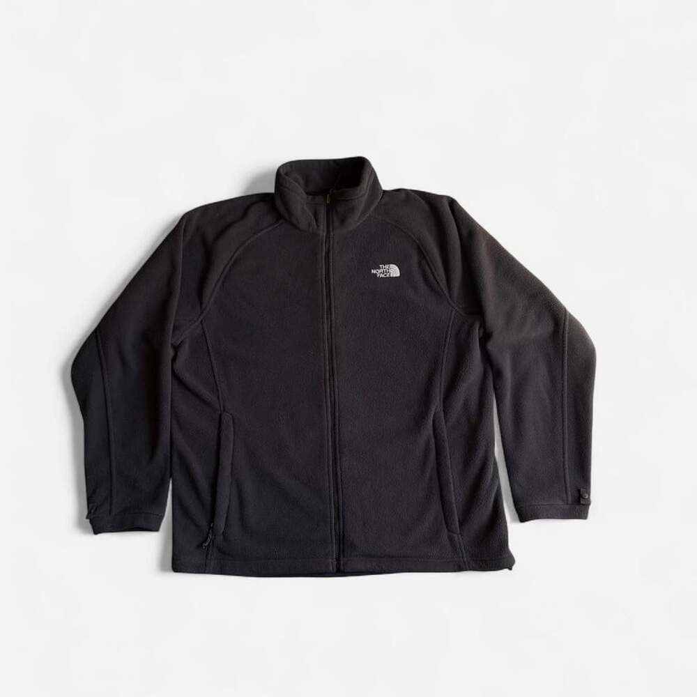 North Face Black Full-Zip Fleece Jacket Men’s XL
